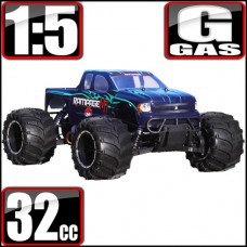 RAMPAGE MT V3 1/5 SCALE GAS TRUCK - Green/Black