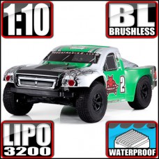 CALDERA SC 10E 1/10 SCALE BRUSHLESS SHORT COURSE TRUCK - Green