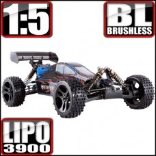 RAMPAGE XB-E 1/5 SCALE BRUSHLESS BUGGY - Blue